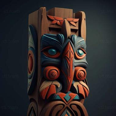 3D model totem (STL)